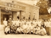 1961년 온정면사무소와 직원들
