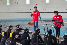 평해초, 생존수영과 해양스포츠를 연계한 체험 중심 교육 실시
