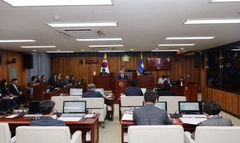 제286회 울진군의회 임시회 개회!