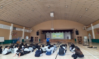 울진초, 심폐소생술 및 응급처치 교육 실시