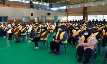 근남면, 노인일자리사업 해단식 및 소양교육 실시