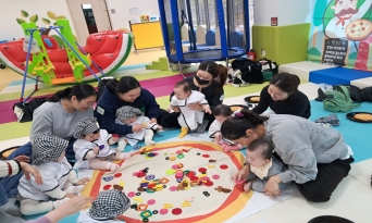 울진군, 영유아 발달 지원 ‘오감놀이’ 운영